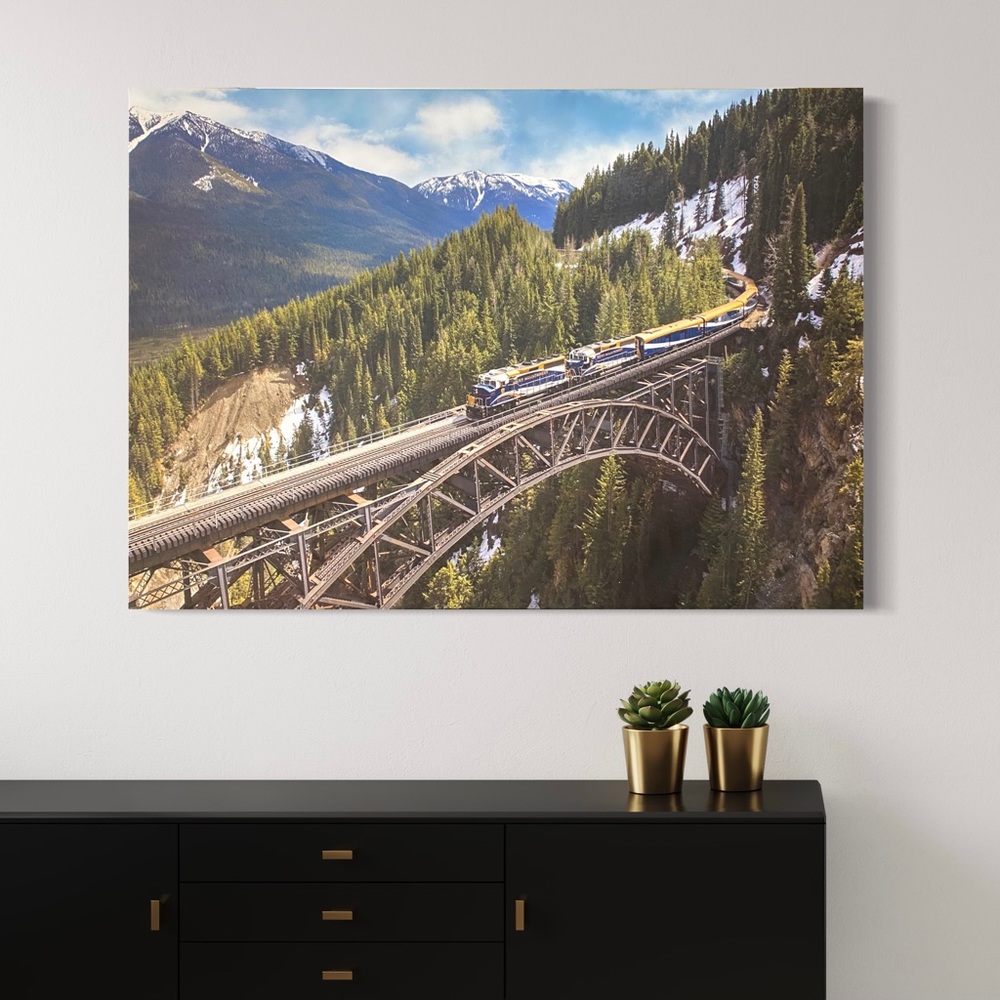 Picture Rocky Mountaineer NEW! 26” x 38” (3.1ft by 2.1ft)